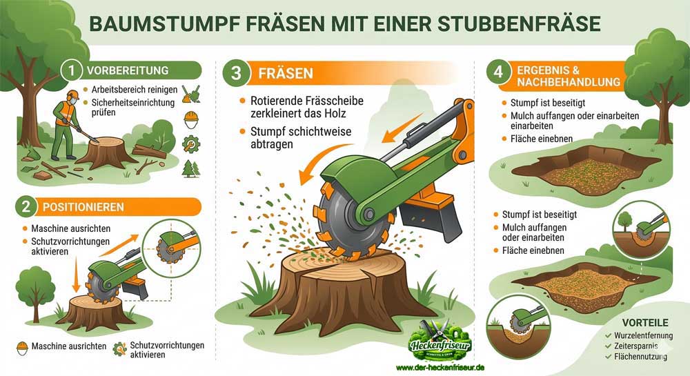 Baumstumpf entfernen 1
