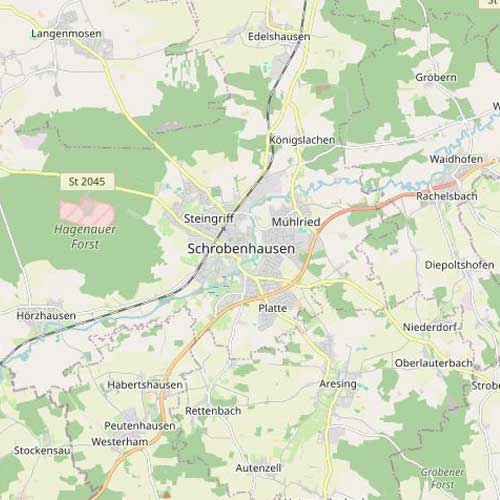 Schrobenhausen 1 Schrobenhausen Kartenausschnitt